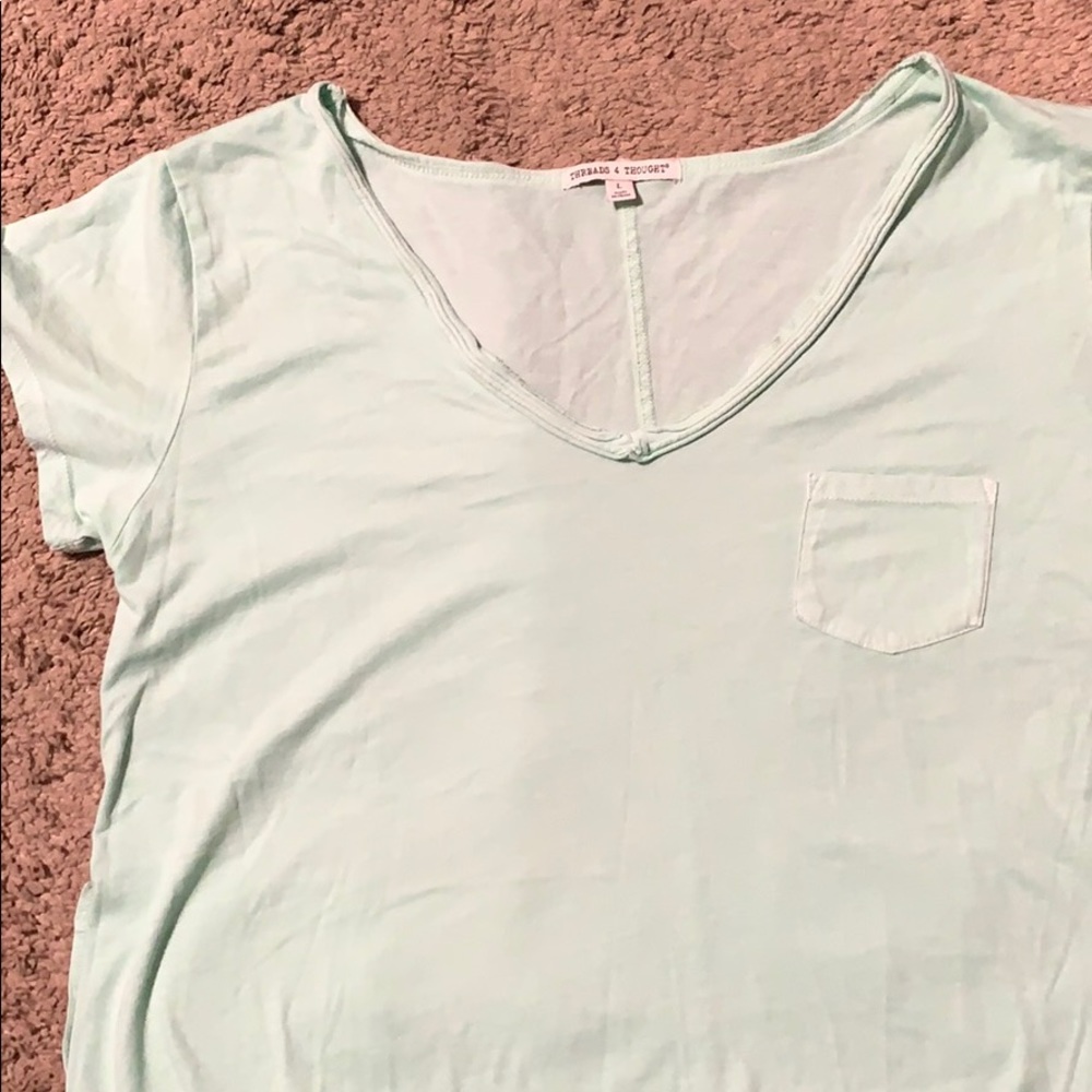 Light blue/green t-shirt